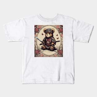 Teddy Samurai Kids T-Shirt